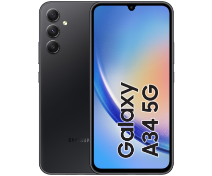 Smartfon Samsung Galaxy A34 5G 6/128GB 120Hz 25W Black